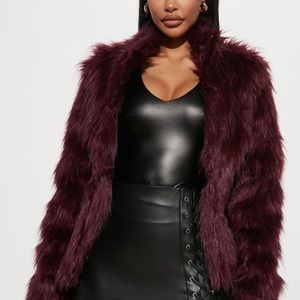 Faux Fur Coat